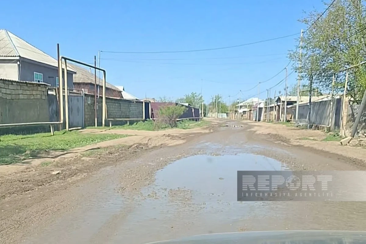 Biləsuvarın bu kəndində daxili yollar təmir olunacaq