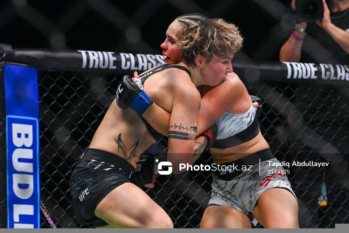 UFC Fight Night: Polşalı Klaudiya Siqula rusiyalı rəqibini üstələdi UFC Fight Night: Polşalı Klaudiya Siqula rusiyalı rəqibini üstələdi