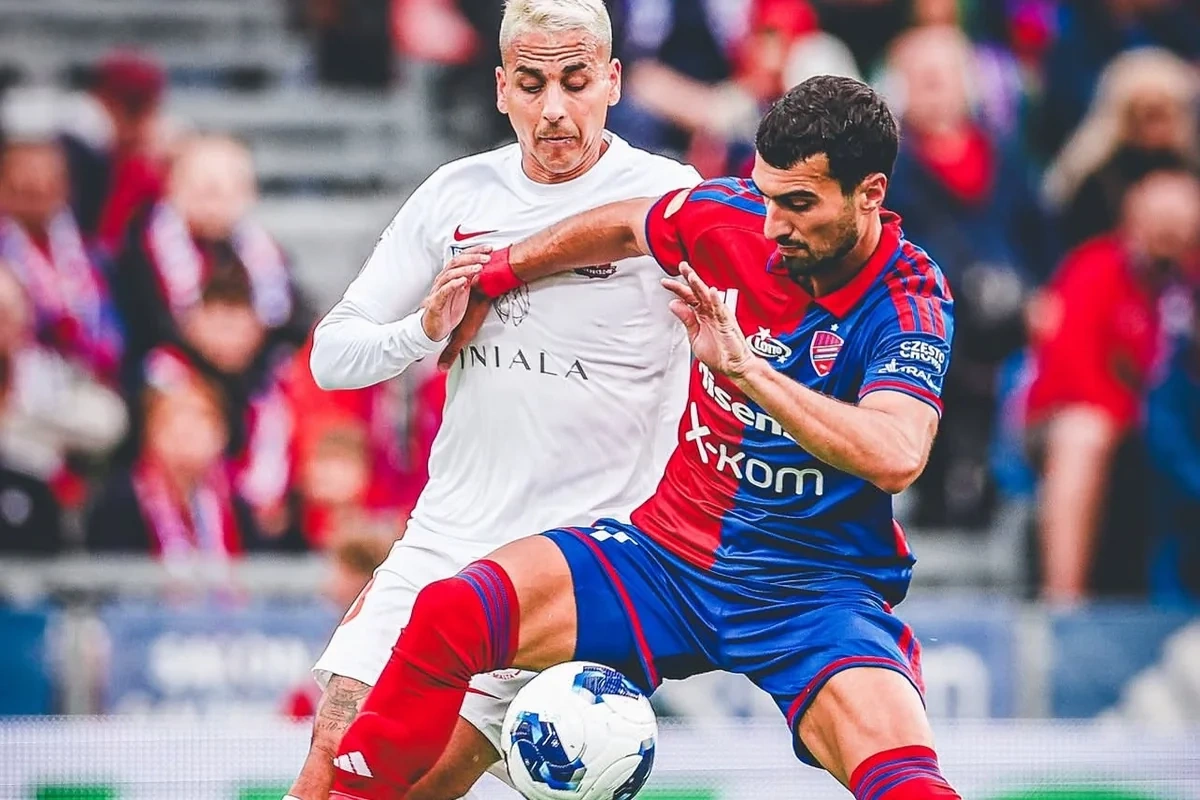 Mahir Emreli scored in his debut match for Polish club Raków