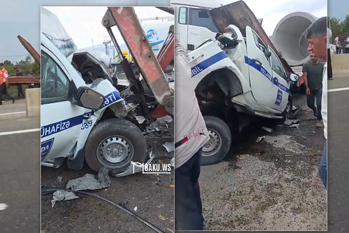 Bakı-Quba yolundaShachmanla Mitsubishi toqquşub - AAYDA-nın əməkdaşı ölüb