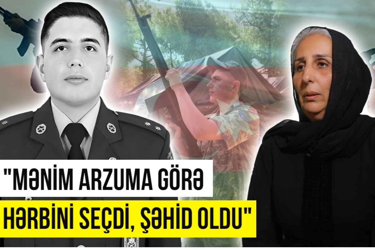 Şəhid tank komandiri Murad Nağıyevin anası: Oğlum bir yaşından qəhrəman idi Şəhid tank komandiri Murad Nağıyevin anası: Oğlum bir yaşından qəhrəman idi