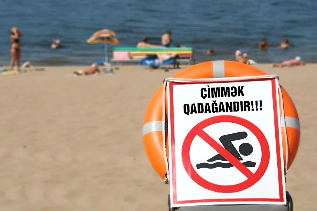 FHN çimərliklərdə təhlükəsizlik qaydalarına dair əhaliyə müraciət edib