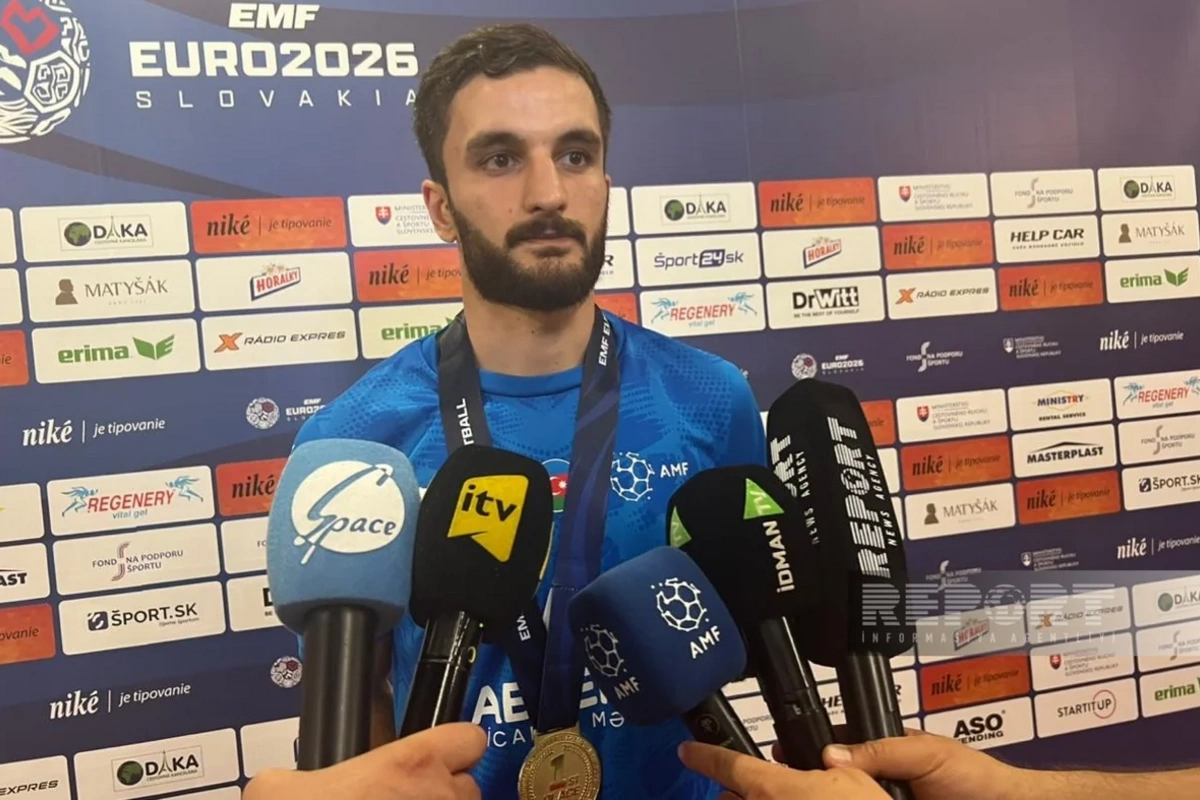 Minifutbol millisinin üzvü Vüsal İsayev: Azarkeşlərin dəstəyi bizi sonadək döyüşməyə ruhlandırdı