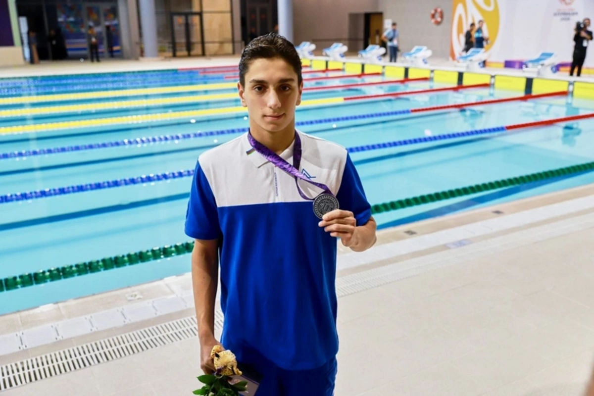 III MDB Oyunlar: Azərbaycanın daha bir üzgüçüsü medal qazanıb
