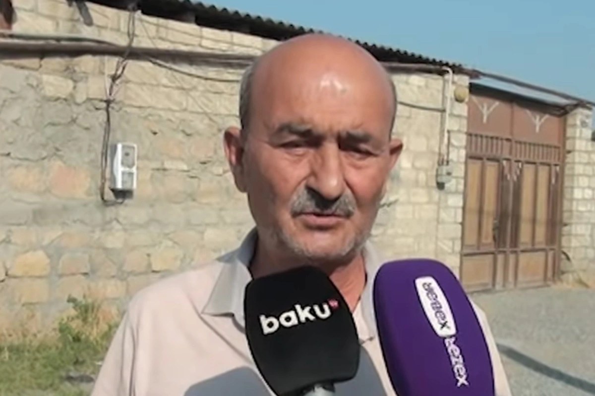 Yevlaxda qətlə yetirilən şəxsin qohumu: Əvvəl daşla vurulub