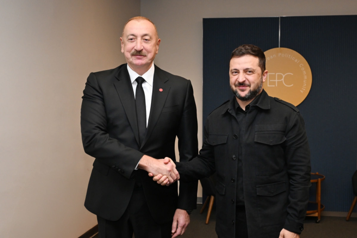 Ilham Aliyev met with the President of Ukraine in Copenhagen