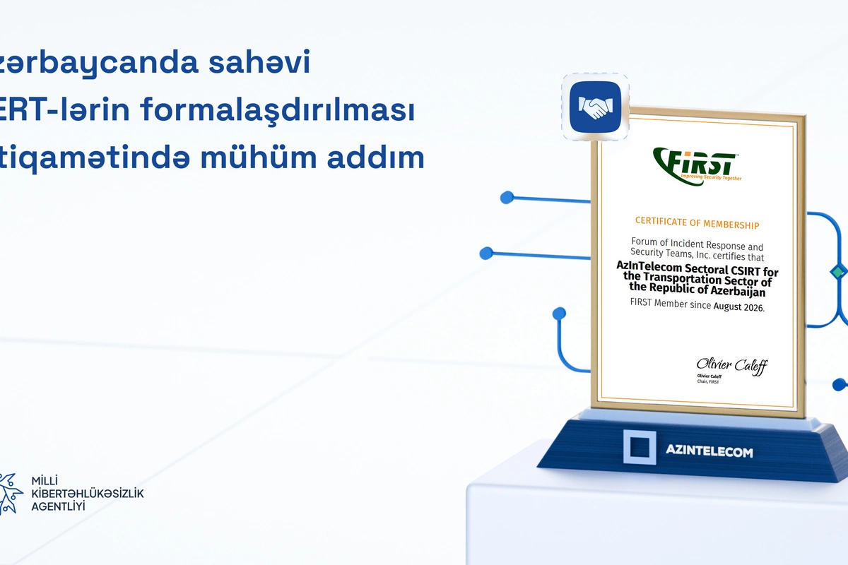 Azərbaycanda sahəvi CERT-lərin formalaşdırılması istiqamətində mühüm addım atılıb