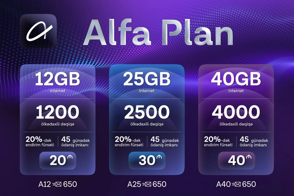 Azercell yeni nəsil Alfa Plan tariflərini təqdim edir