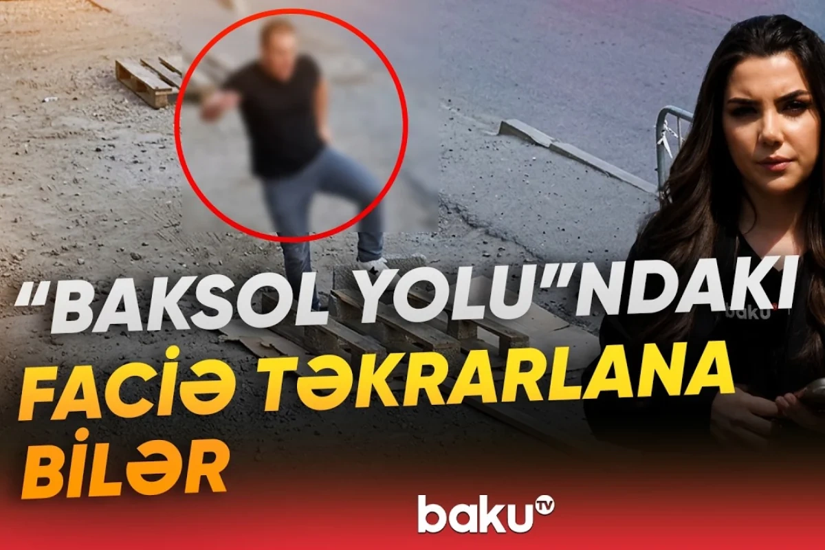 Gəncin kanalizasiyaya düşüb öldüyü ərazidə NÖVBƏTİ TƏHLÜKƏ