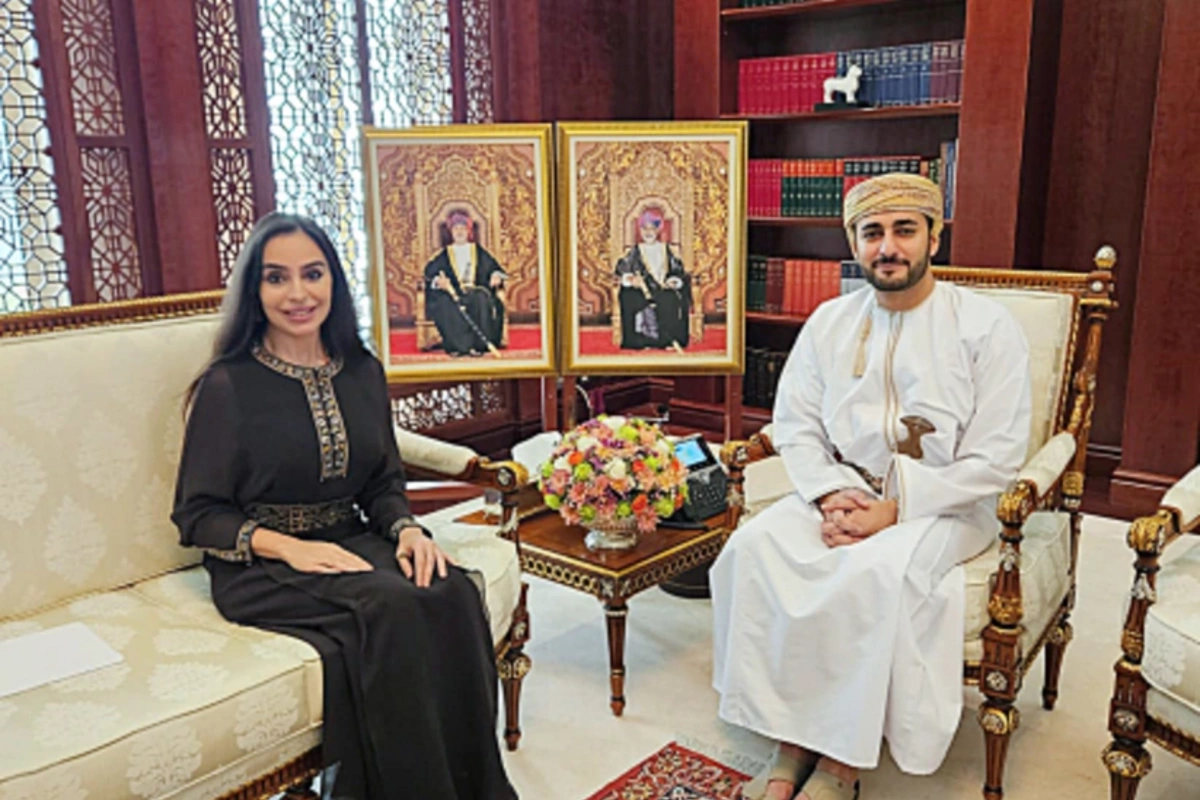 Leyla Aliyeva became acquainted with projects implemented by the Oman Tourism Development Company in the city of Muscat
