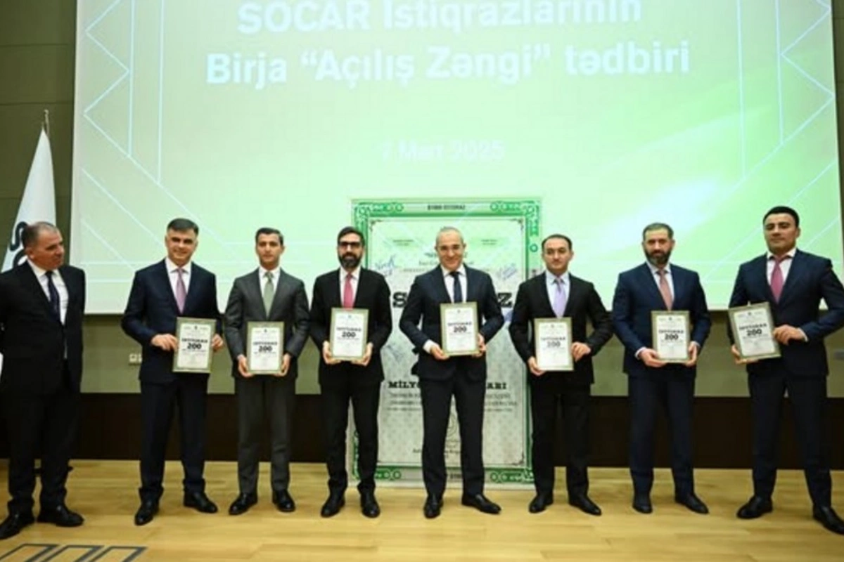 SOCAR-ın Yaşıl istiqrazlarının tədavülə buraxılması ilə bağlı tədbir keçirilib