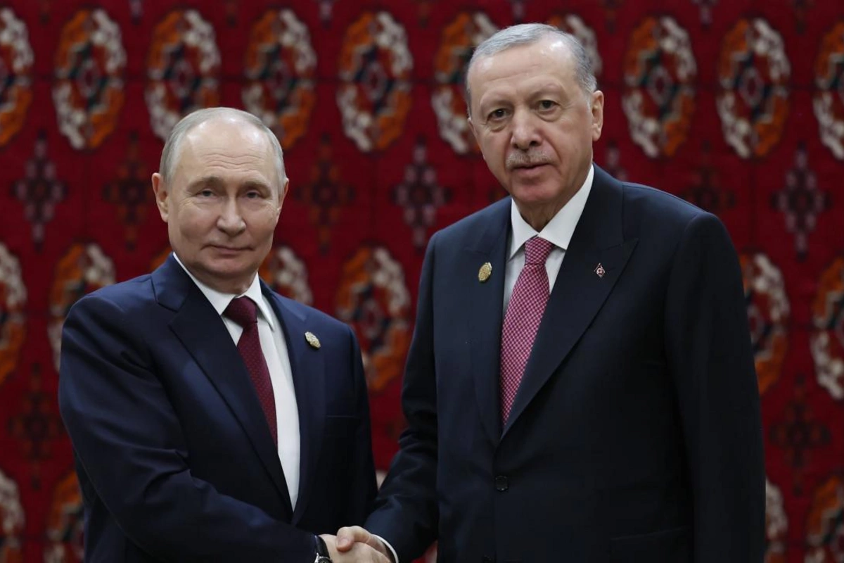 Putin met with Erdogan on the sidelines of the forum in Ashgabat