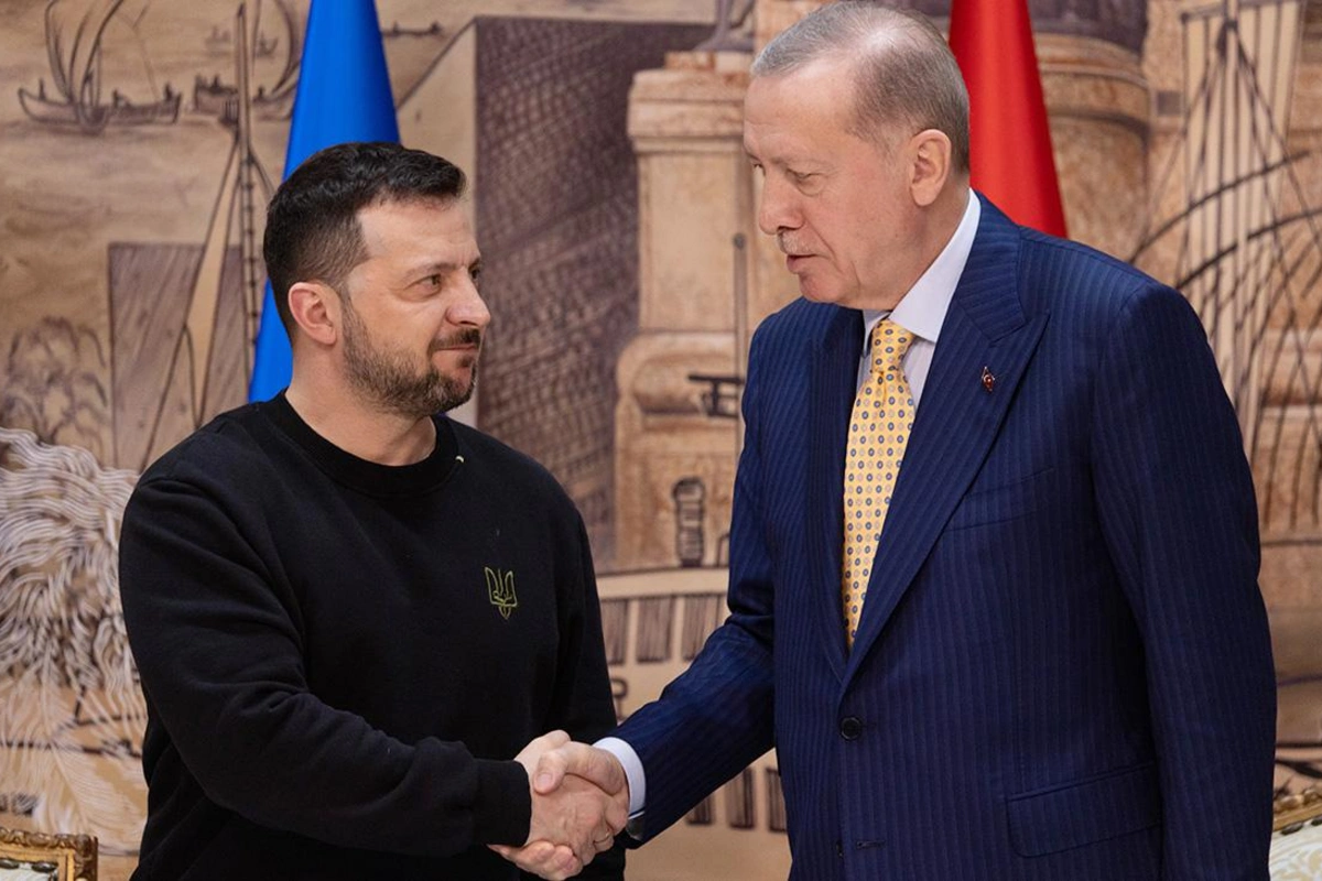 Vladimir Zelenskyy arrived on a visit to Turkey