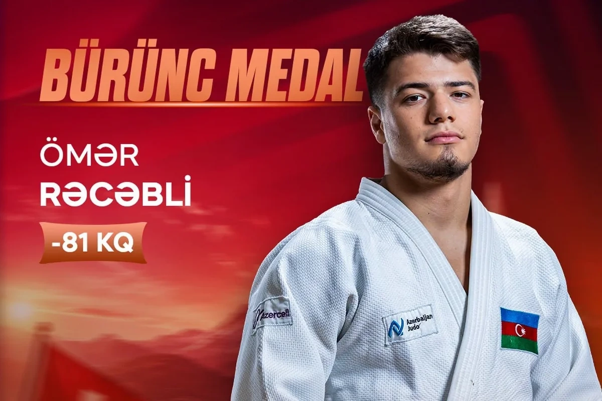 Böyük Dəbilqə: Ömər Rəcəbli bürünc medal qazanıb