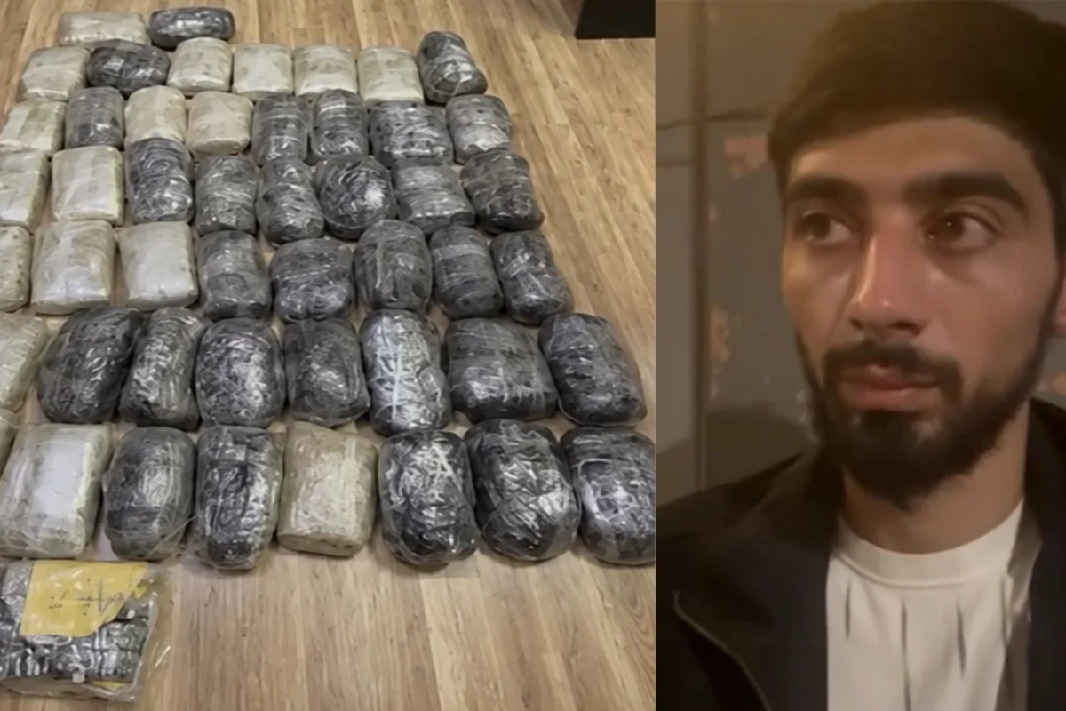 В Баку задержан мужчина, перевозивший крупную партию наркотиков