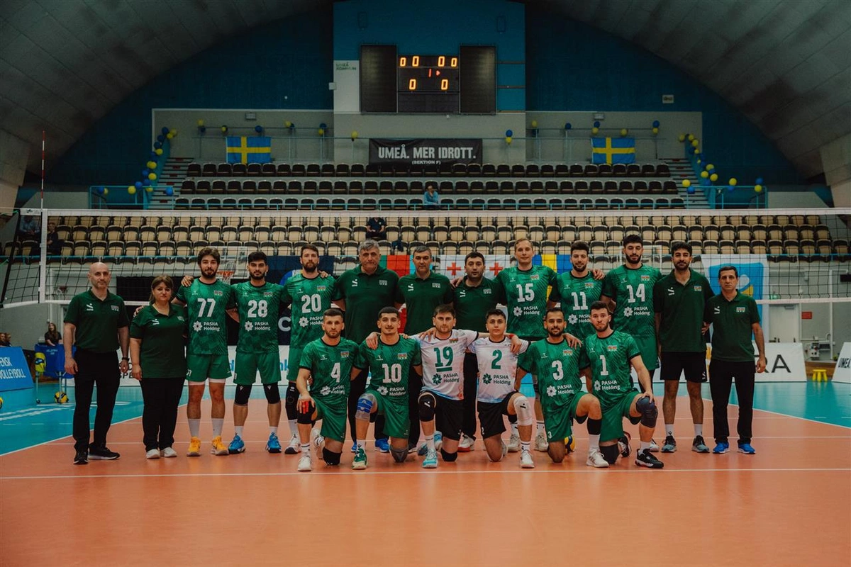Azərbaycanın voleybol millisi Gürcüstana qalib gəlib Azərbaycanın voleybol millisi Gürcüstana qalib gəlib