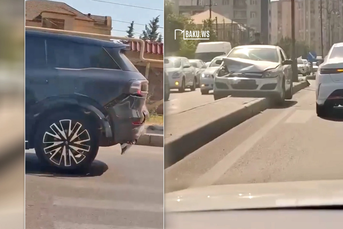 Xırdalanda Changanla  Opel TOQQUŞDU