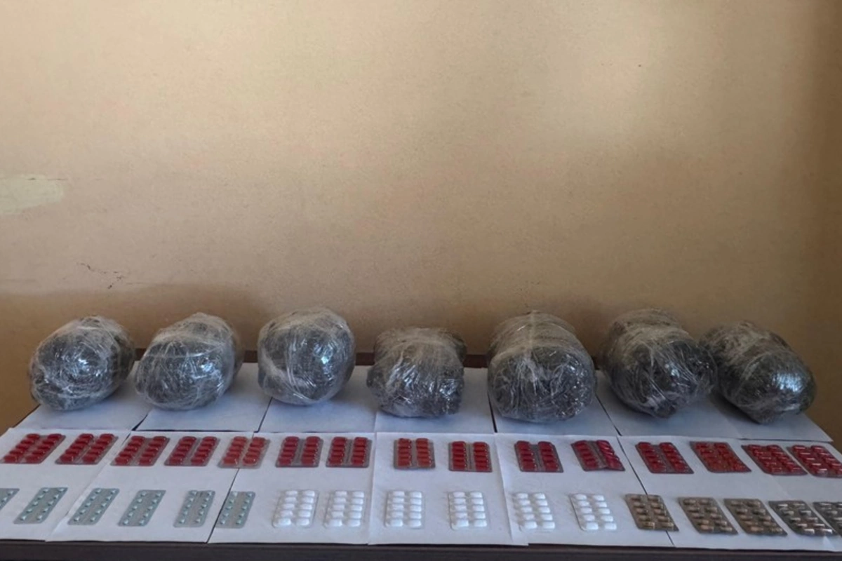 İrandan Azərbaycana 6 kiloqram narkotikin keçirilməsinin qarşısı alınıb