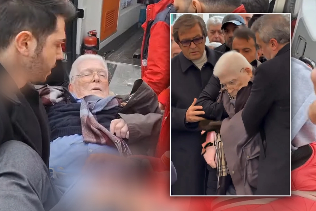 Həmkarının dəfninə qatılan 92 yaşlı aktyorun halı pisləşdi