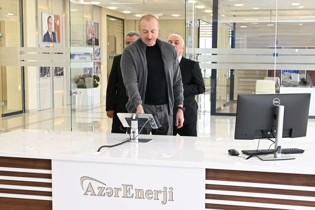 Prezident İlham Əliyev Abşeron Batareya Enerji Saxlanc Mərkəzinin açılışında iştirak edib