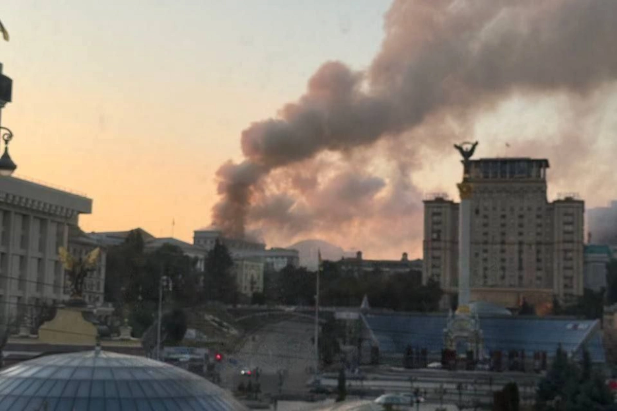Rusiya Kiyevi İsgəndər raketləri ilə vurub