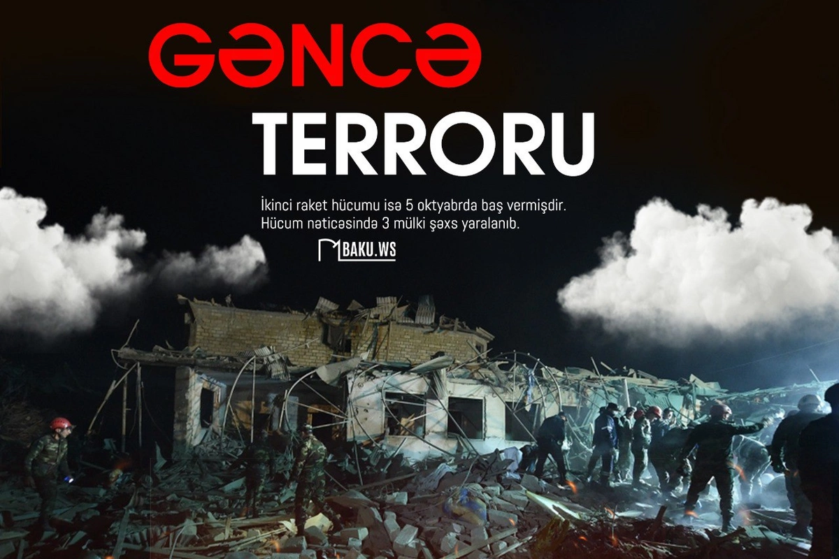 Gəncəyə ikinci raket hücumundan beş il ötür