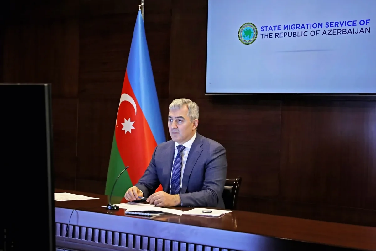 Vüsal Hüseynov BMT-nin rəsmisi ilə Beynəlxalq Miqrasiya İcmalı Forumuna hazırlıq işlərini müzakirə edib