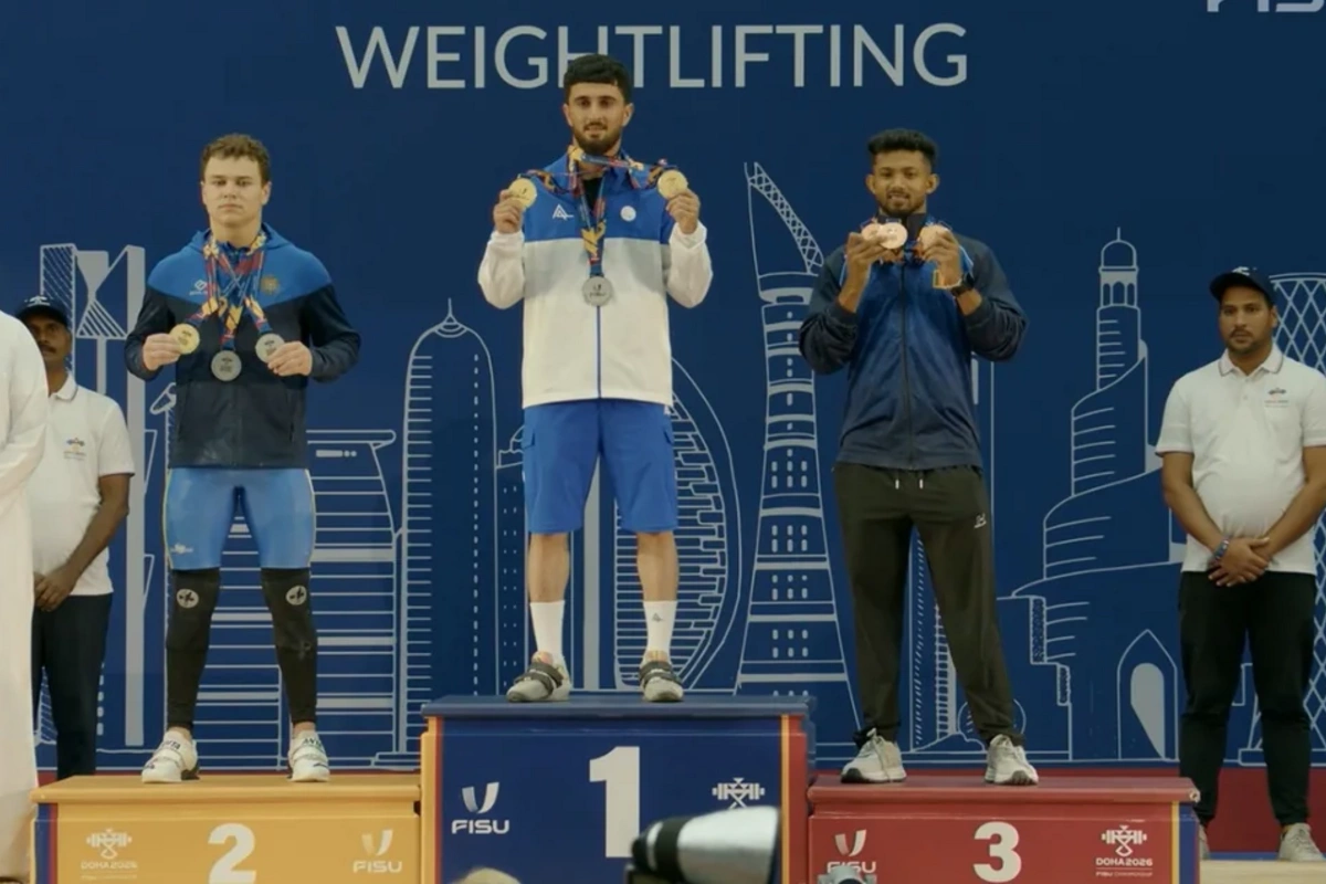 Azərbaycan atleti Tehran Məmmədov tələbələr arasında dünya çempionatında qızıl medal qazanıb