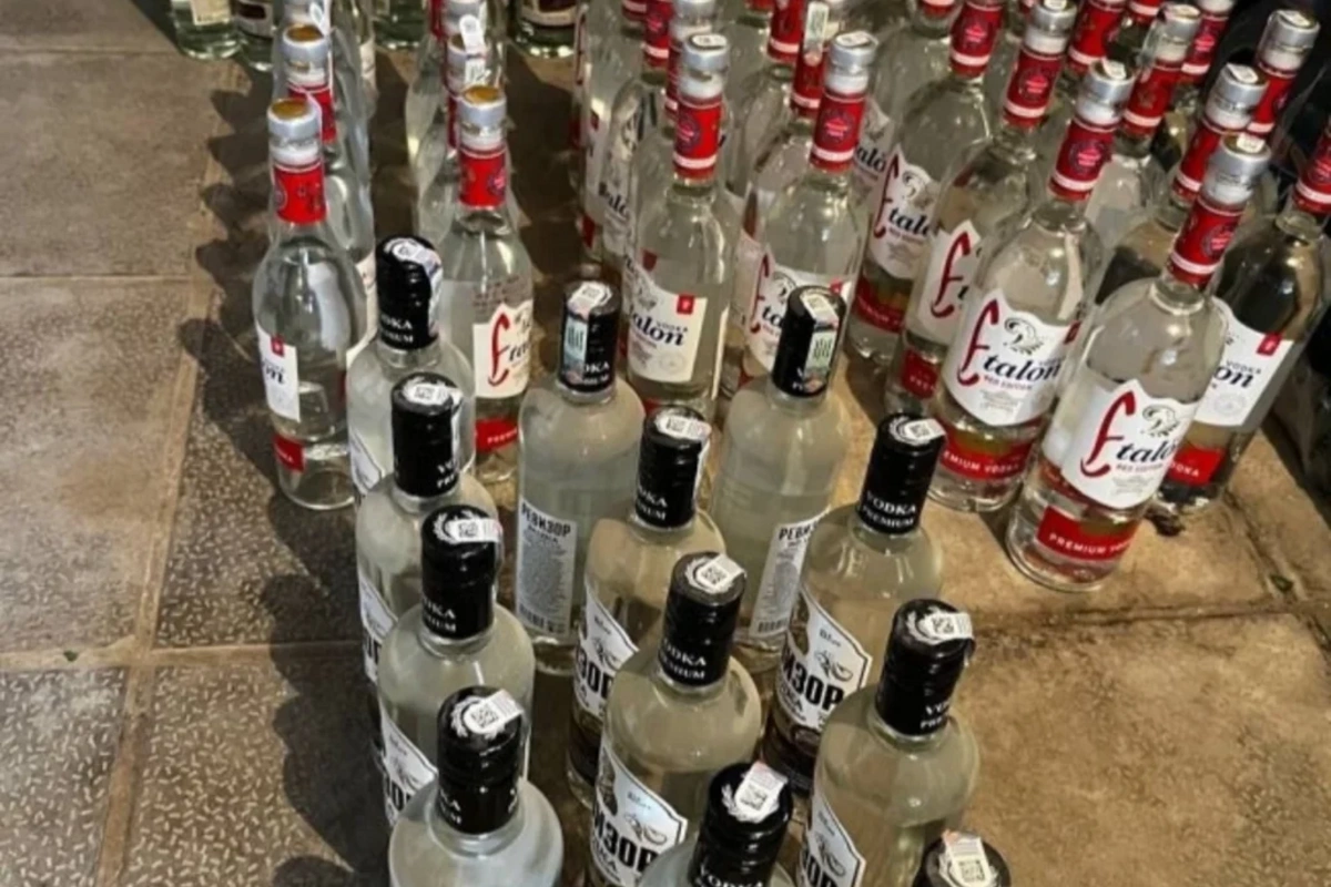 Topdansatış mağazasında alkoqollu içkilərdə uyğunsuzluq aşkarlanıb