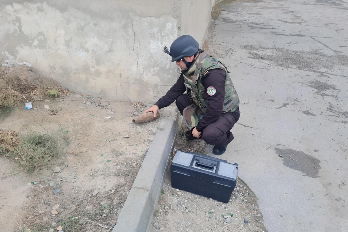 В Сумгайыте обнаружены артиллерийские снаряды