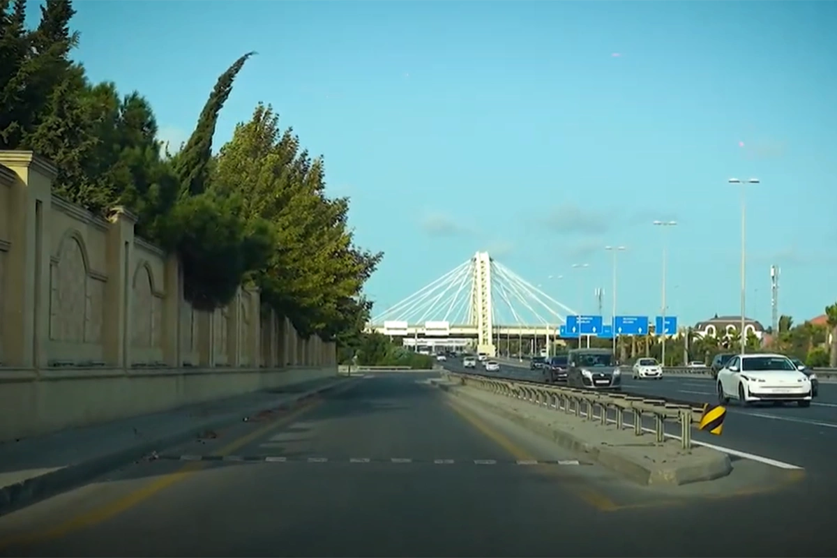 Bakıda bu yolda hərəkətin təşkilində dəyişiklik