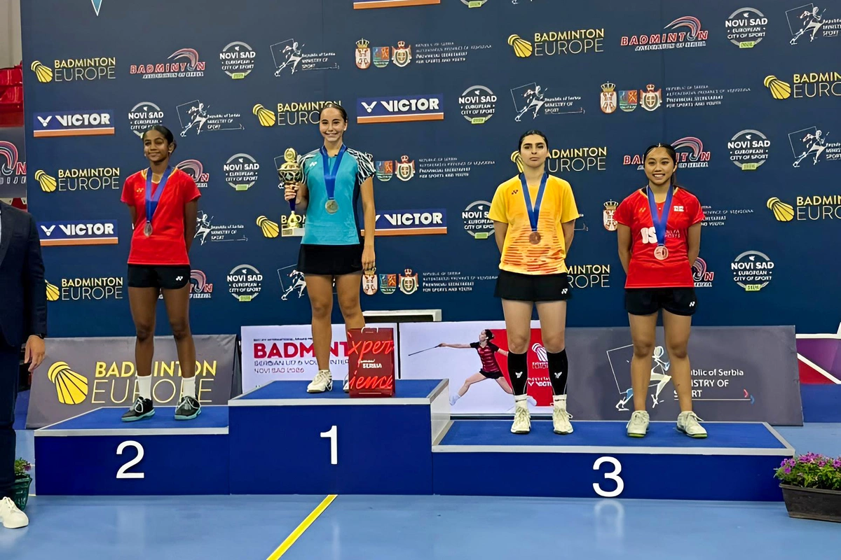 Azərbaycan badmintonçusu Leyla Camalzadə Serbiyada bürünc medal qazanıb