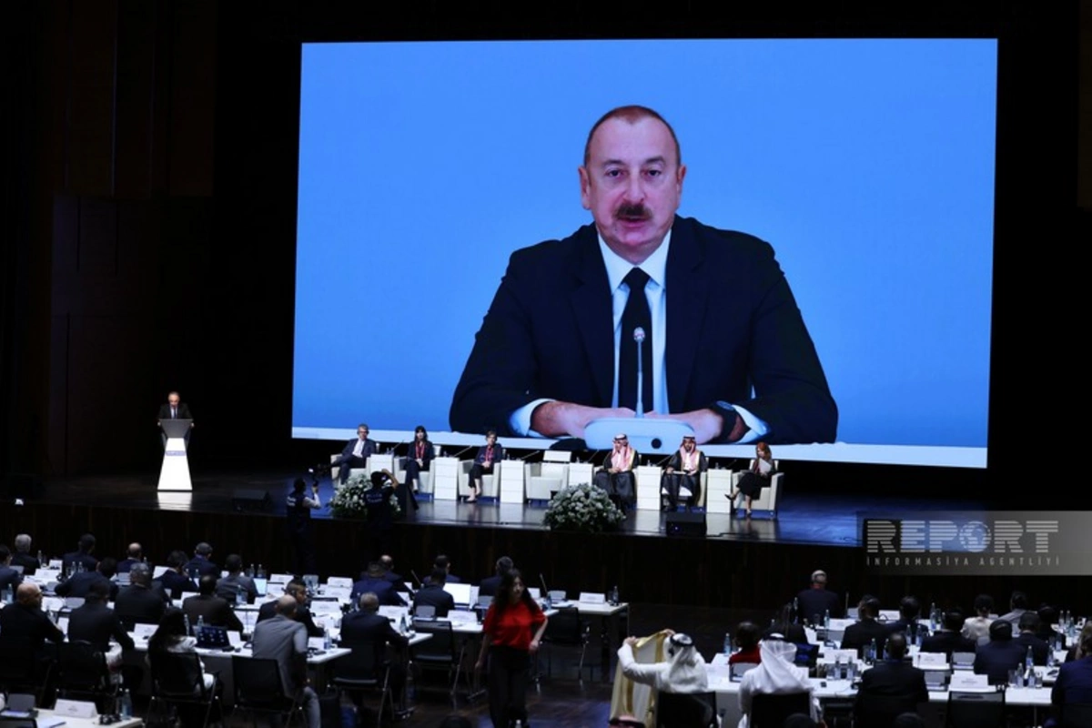 President Ilham Aliyev sent an address to the participants of the VI plenary meeting of GlobE Network President Ilham Aliyev sent an address to the participants of the VI plenary meeting of GlobE Network