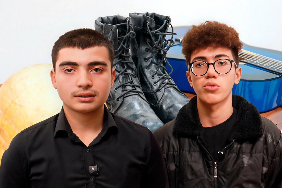 Şəhid məzarlarından gitara, çəkmə və hərbi dəbilqə oğurladılar - Saxlanılan şəxslərin GÖRÜNTÜLƏRİ