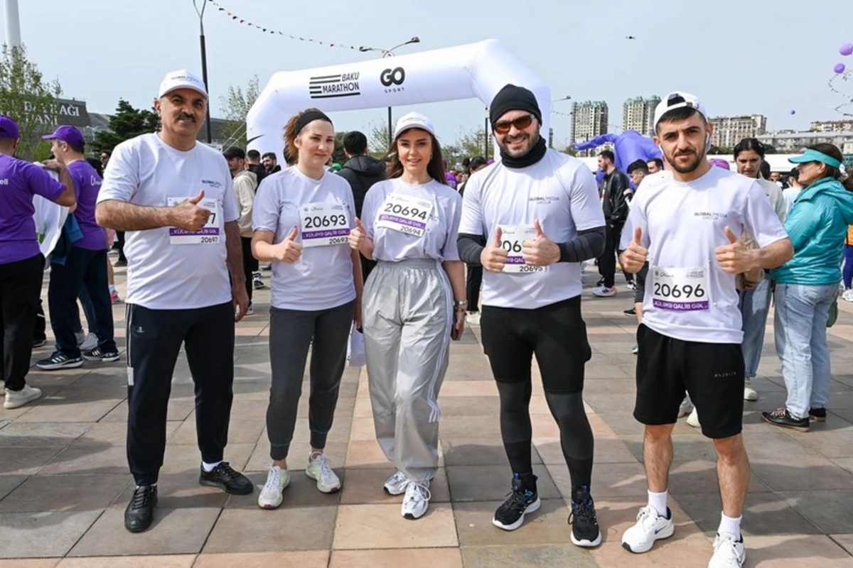 Global Media Group əməkdaşları Bakı Marafonu – 2025də iştirak ediblər