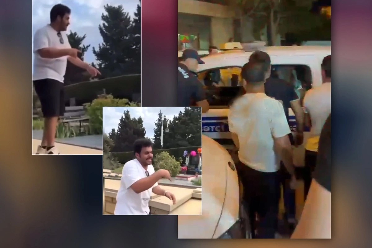 Şəhidlər xiyabanında nalayiq hərəkət edən ərəblərin işi icraata verildi