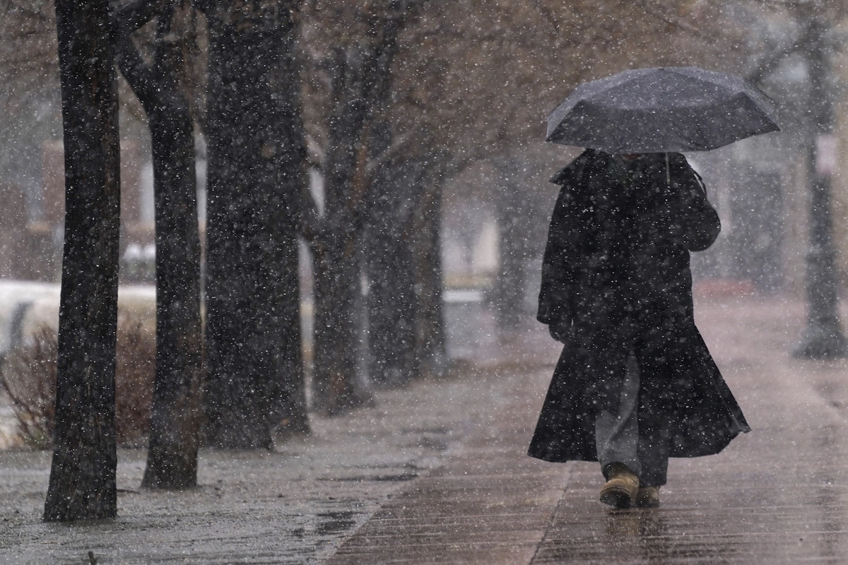 Hava ilə XƏBƏRDARLIQ - Bu ərazilərə yağış və qar yağacaq, dolu düşəcək
