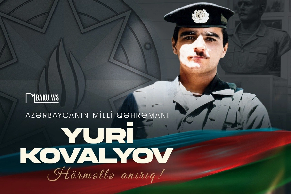 Milli Qəhrəman Yuri Kovalyovun anım günüdür