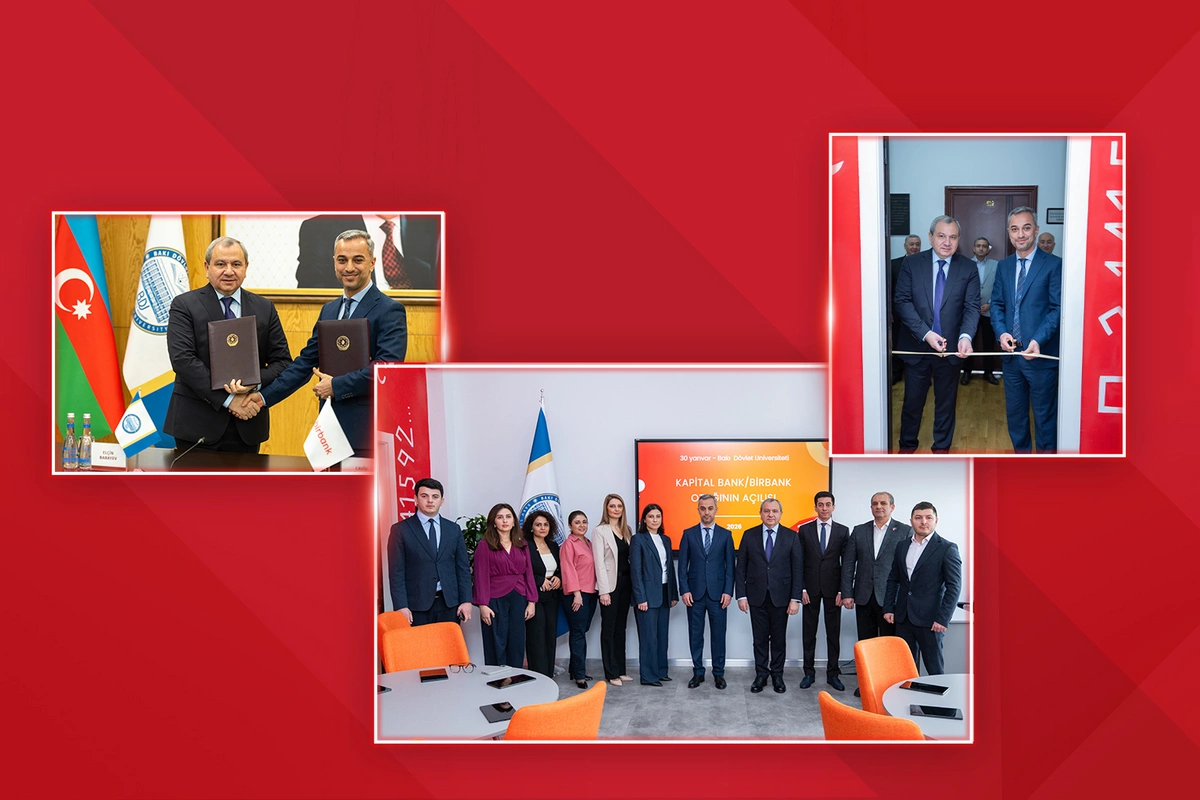 Ölkənin birinci bankı və birinci universiteti arasında memorandum imzalandı