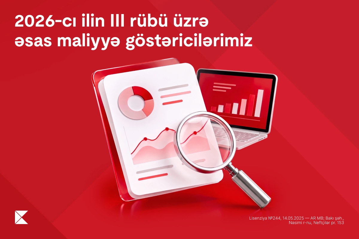 Kapital Bank-ın xalis mənfəəti 2026-cı ilin ilk 9 ayında 29,6% artıb