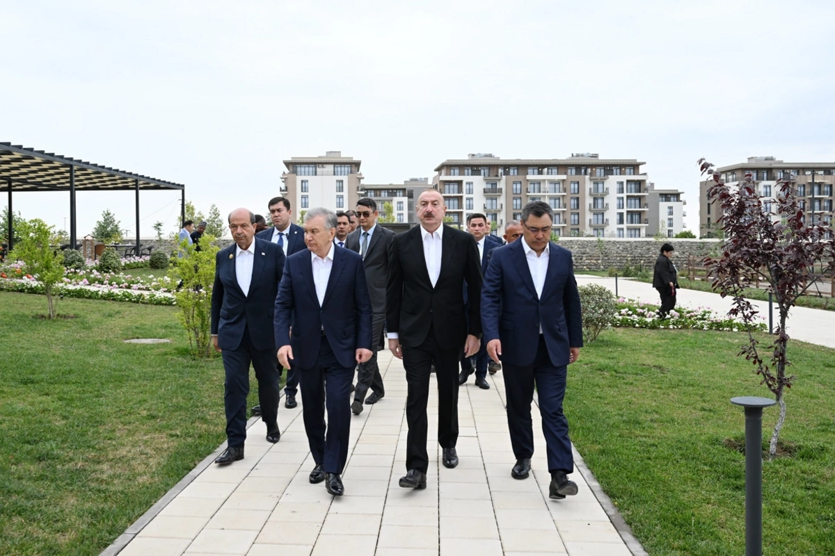 Footage from Aghdam published on Ilham Aliyev's official social media pages