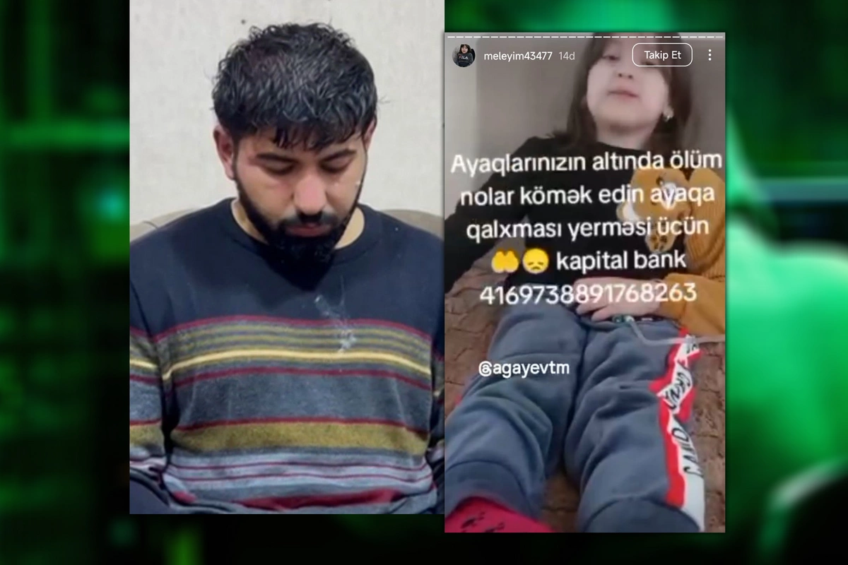 В Баку 23-летний парень собрал 10 000 манатов, используя фото больного ребенка В Баку 23-летний парень собрал 10 000 манатов, используя фото больного ребенка
