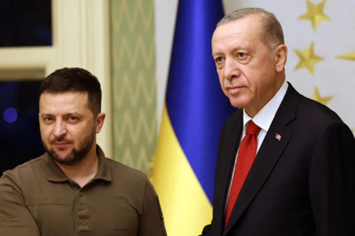 Ankarada Ərdoğanla Zelenskinin görüşü başlayıb