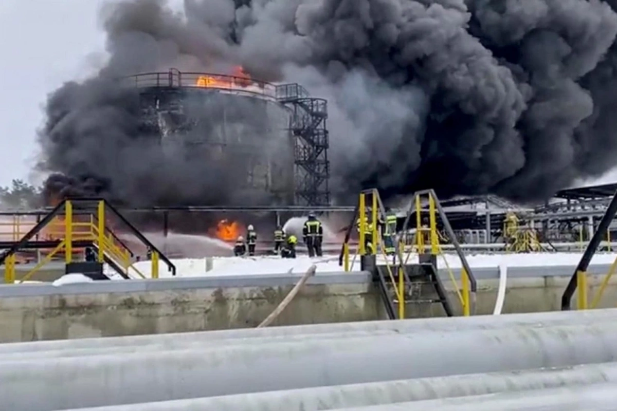 Ukrayna ordusunun Baş Qərargahı Ryazan neft emalı zavoduna zərbə endirdiyini açıqlayıb