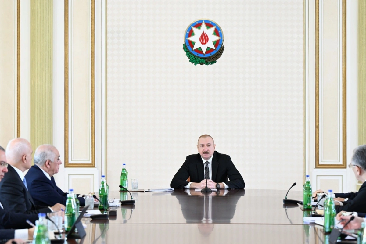 İlham Əliyevin sədrliyi ilə Bakı və Abşeronda su təchizatına dair Dövlət Proqramına həsr olunan müşavirə keçirilib
