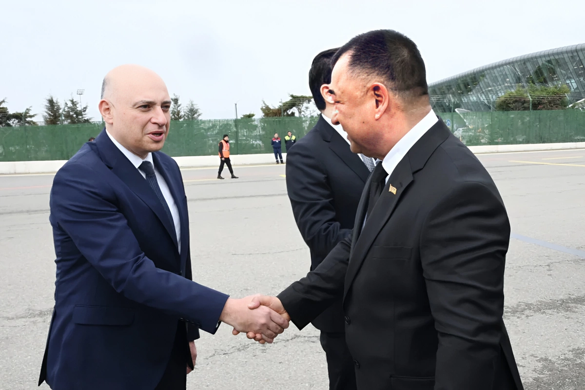 Türkmənistanın Nazirlər Kabineti sədrinin müavini Azərbaycana səfərə gəlib