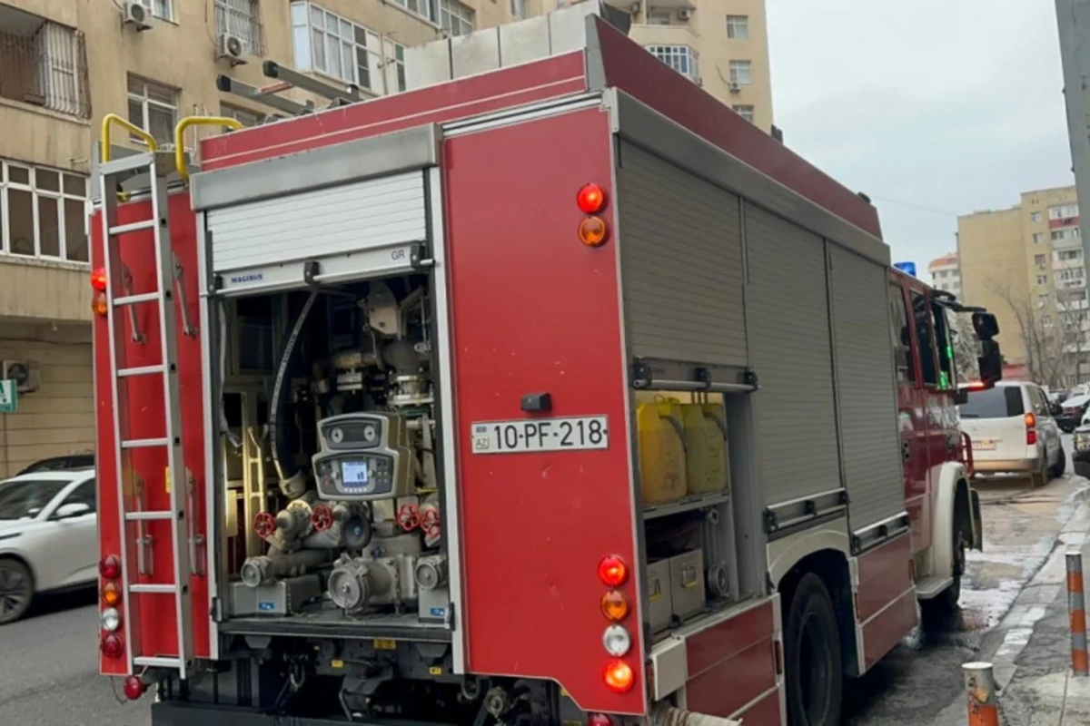 Bakıda gül mağazasında partlayış olub, xəsarət alan yoxdur