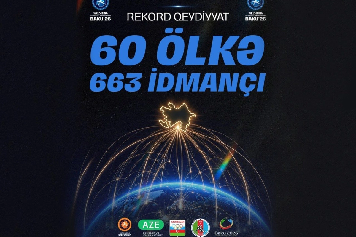 Bakıda keçiriləcək dünya çempionatında rekord sayda iştirakçı