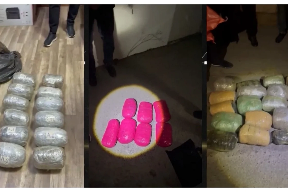 В Баку у 4 человек изъято 43 кг наркотиков