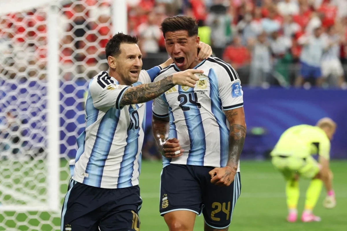 Messi Argentina - Avstriya matçında hesabı açıb